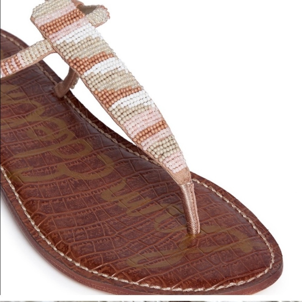 Sam Edelman beaded sandals 10